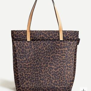 J.Crew Mesh Tote Bag in Leopard. Used once!